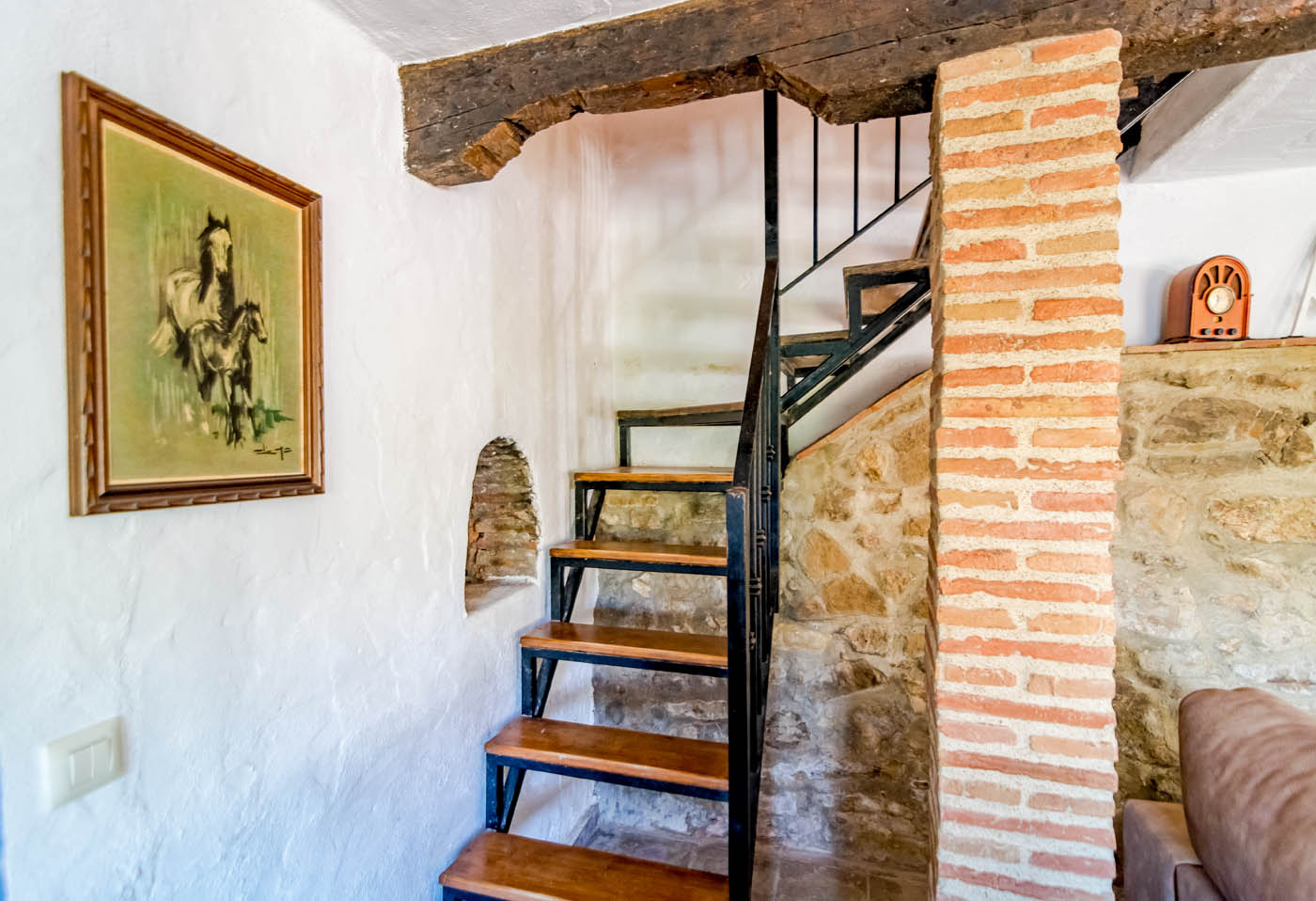 Steps to the other 2 bedrooms on 1st floor